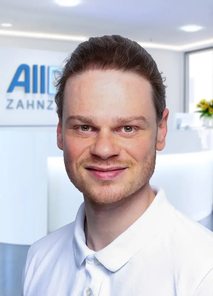 Portrait Zahnarzt Jan Nwaisser (AllDent Wiesbaden)