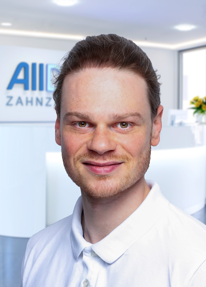 Portrait Zahnarzt Jan Nwaisser (AllDent Zahnzentrum Wiesbaden)