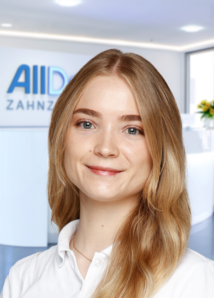 Portrait Zahnärztin Jessica Opelt (AllDent Wiesbaden)
